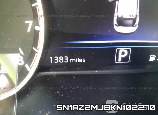 5N1AZ2MJ8KN102270 фото 8