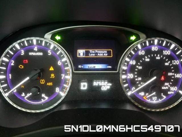 5N1DL0MN6HC549707 фото 9