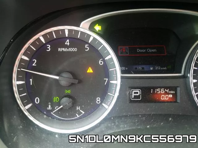 5N1DL0MN9KC556979 фото 9