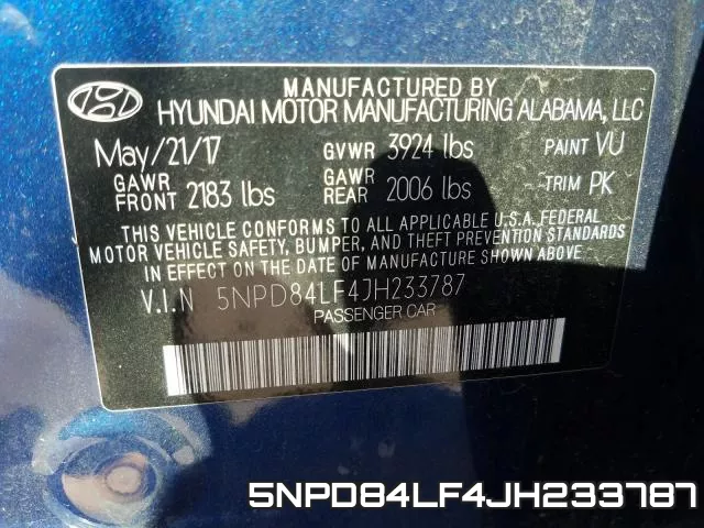 5NPD84LF4JH233787 фото 2