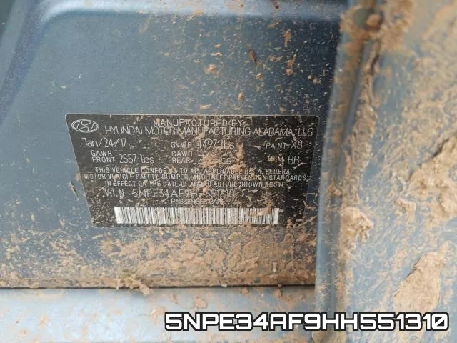 5NPE34AF9HH551310 фото 2