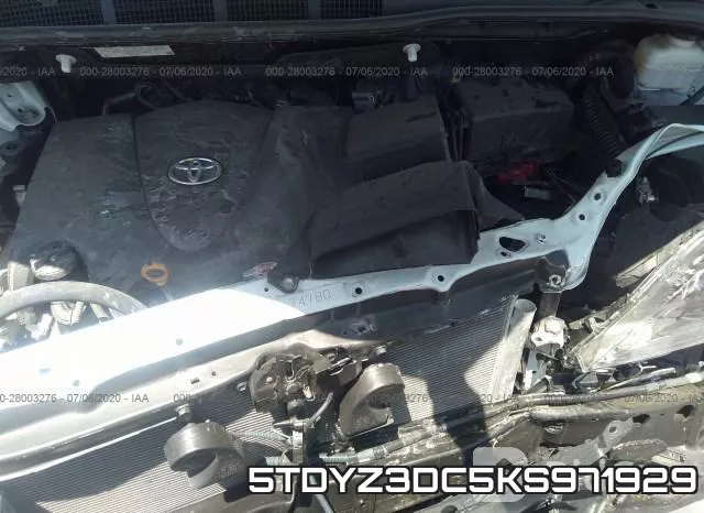 5TDYZ3DC5KS971929 фото 2