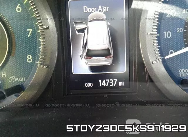 5TDYZ3DC5KS971929 фото 8