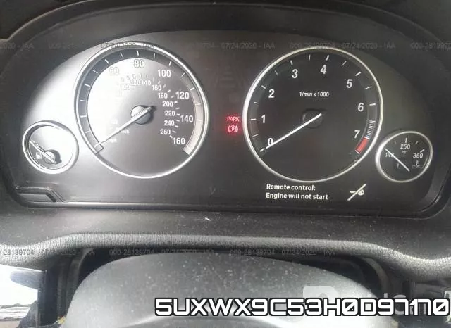 5UXWX9C53H0D97170 фото 8
