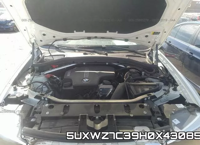 5UXWZ7C39H0X43085 фото 2