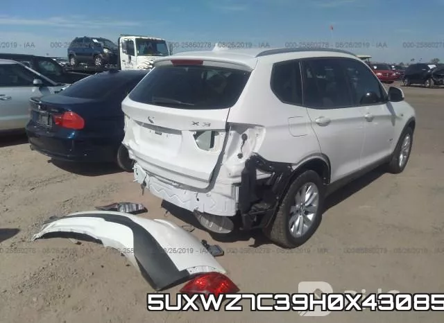 5UXWZ7C39H0X43085 фото 5