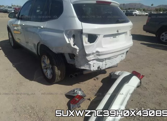 5UXWZ7C39H0X43085 фото 7