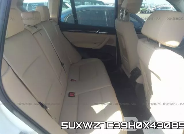 5UXWZ7C39H0X43085 фото 9