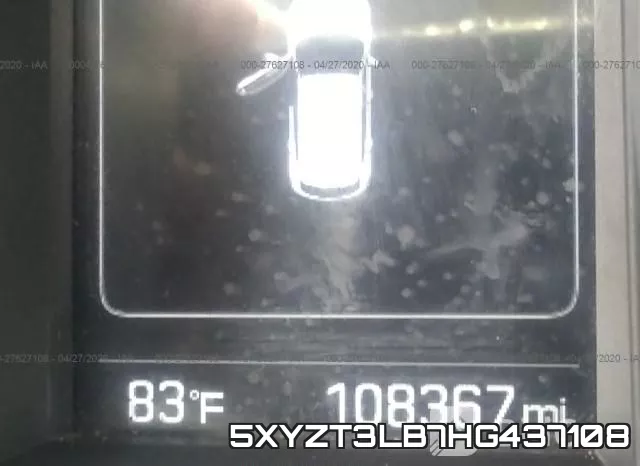 5XYZT3LB7HG437108 фото 8