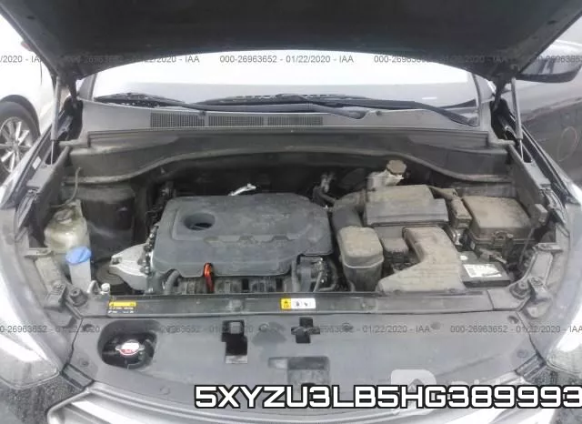 5XYZU3LB5HG389993 фото 2