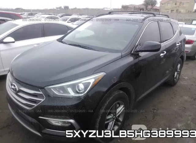 5XYZU3LB5HG389993 фото 3