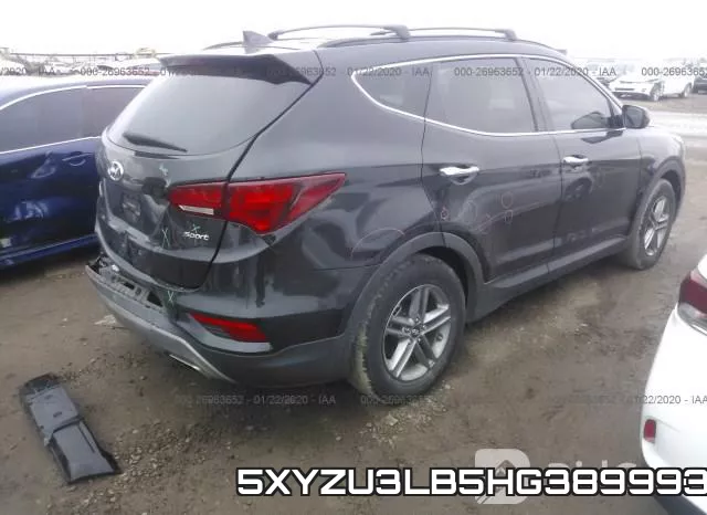 5XYZU3LB5HG389993 фото 5