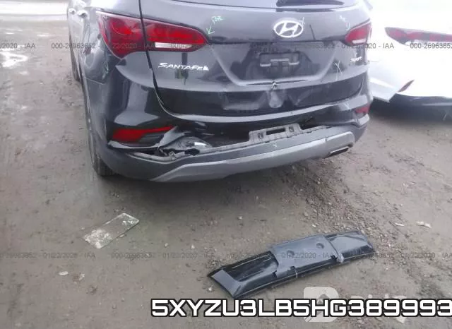 5XYZU3LB5HG389993 фото 7