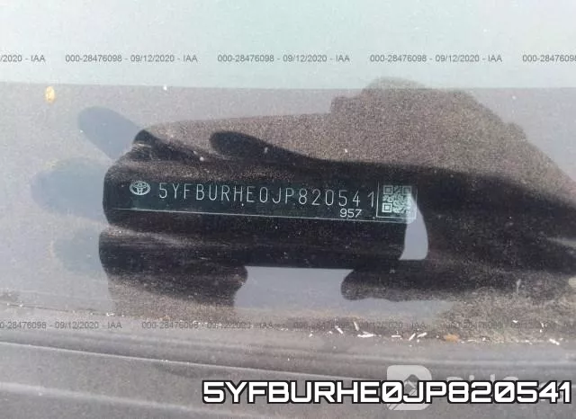 5YFBURHE0JP820541 фото 10