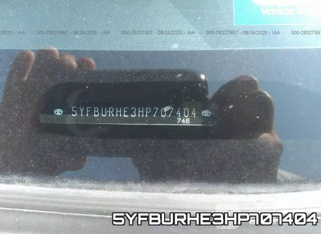 5YFBURHE3HP707404 фото 10