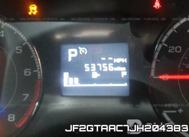 JF2GTAAC7JH204383 фото 8