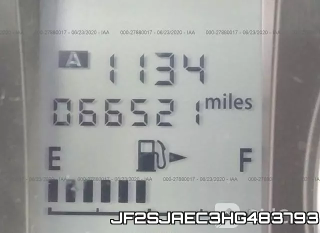 JF2SJAEC3HG483793 фото 8
