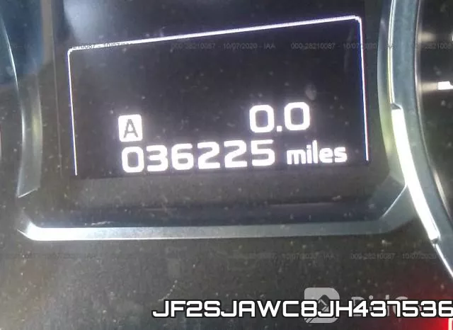 JF2SJAWC8JH437536 фото 8