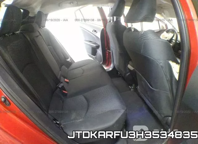 JTDKARFU3H3534835 фото 9