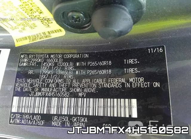 JTJBM7FX4H5160582 фото 10