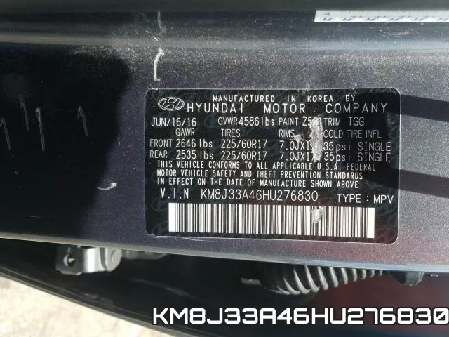KM8J33A46HU276830 фото 2