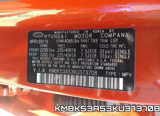 KM8K53A53KU373708 фото 10
