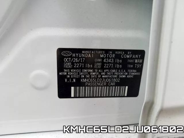 KMHC65LD2JU061802 фото 2
