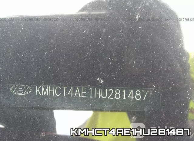 KMHCT4AE1HU281487 фото 10
