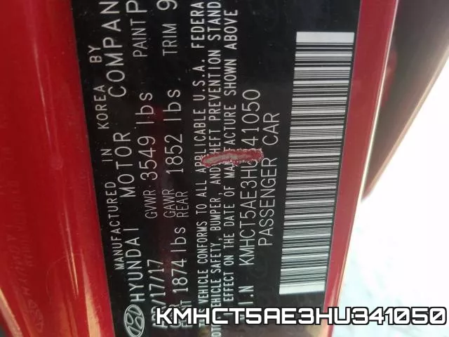 KMHCT5AE3HU341050 фото 2