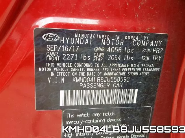 KMHD04LB8JU558593 фото 2