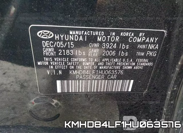 KMHD84LF1HU063576 фото 10