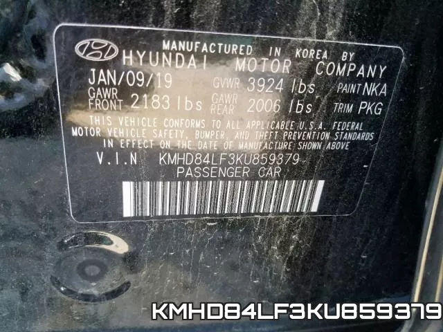 KMHD84LF3KU859379 фото 2