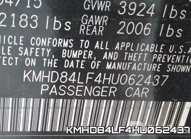 KMHD84LF4HU062437 фото 10