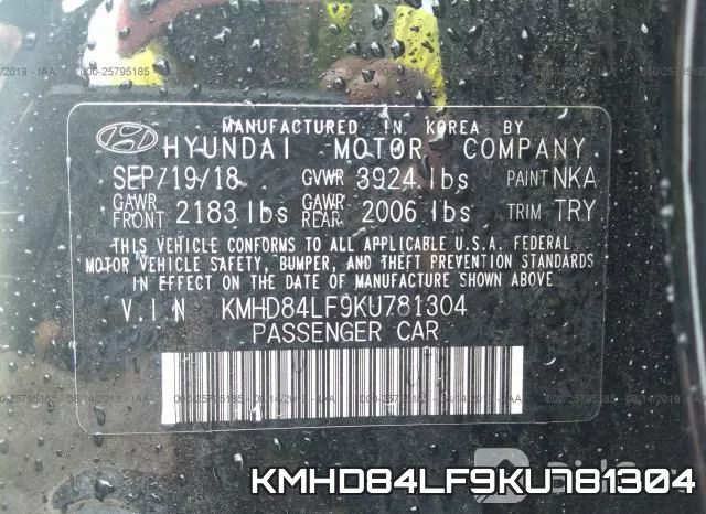 KMHD84LF9KU781304 фото 10