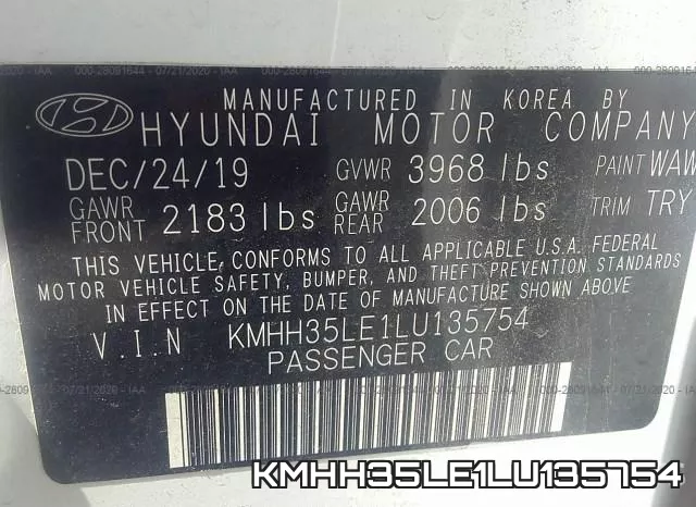 KMHH35LE1LU135754 фото 10