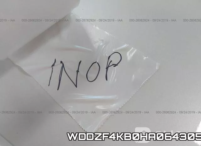 WDDZF4KB0HA064305 фото 8