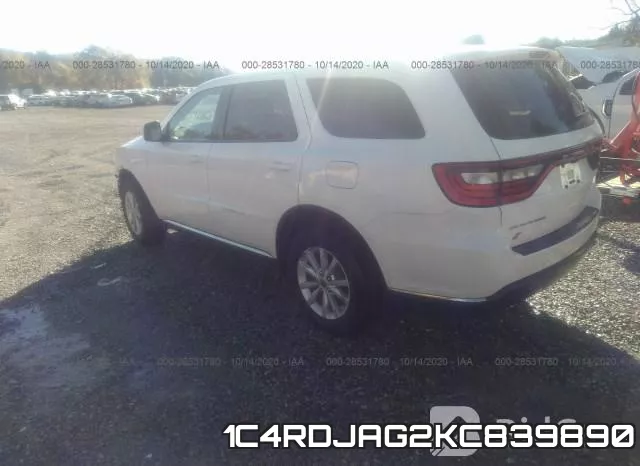 1C4RDJAG2KC839890 фото 4