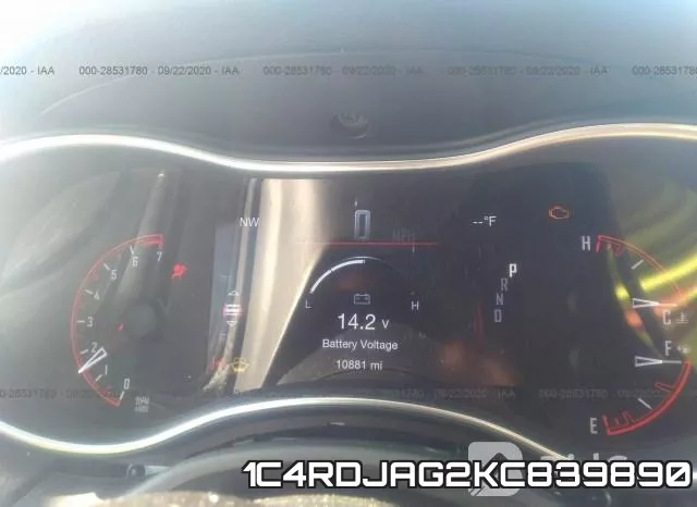 1C4RDJAG2KC839890 фото 8