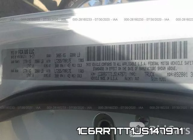 1C6RR7TT1JS147971 фото 10