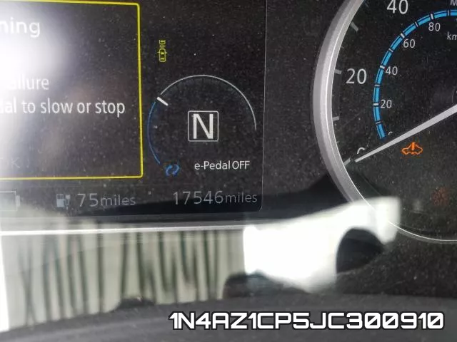 1N4AZ1CP5JC300910 фото 9
