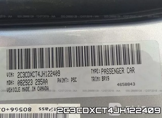 2C3CDXCT4JH122409 фото 10