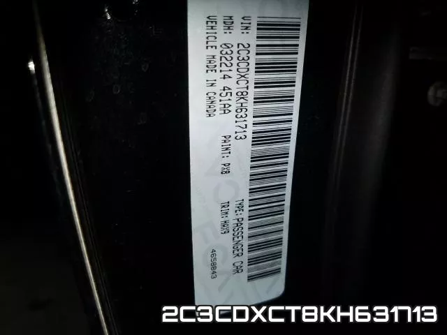2C3CDXCT8KH631713 фото 2