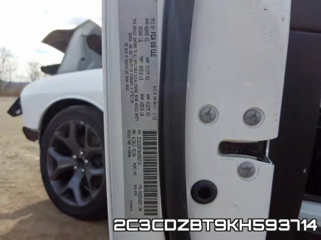 2C3CDZBT9KH593714 фото 2