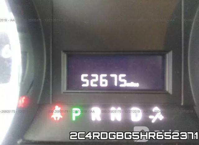 2C4RDGBG5HR652371 фото 8