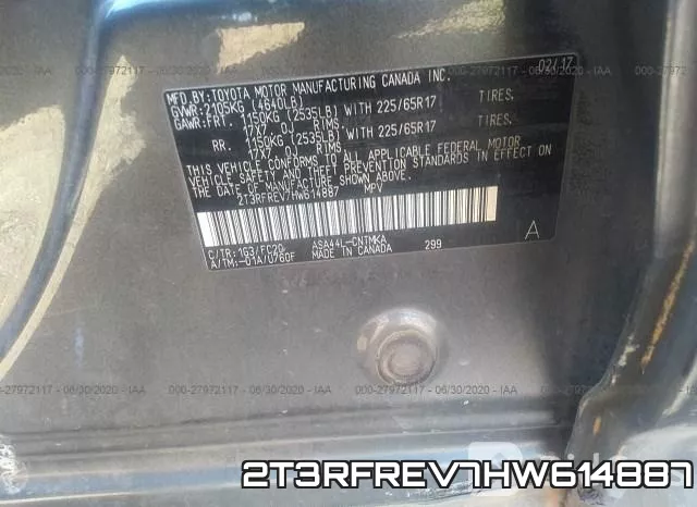2T3RFREV7HW614887 фото 10