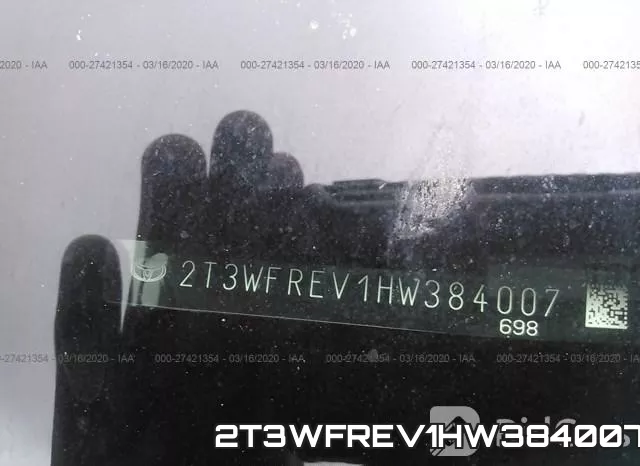 2T3WFREV1HW384007 фото 10