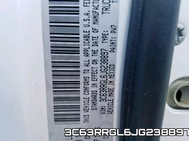 3C63RRGL6JG238897 фото 2