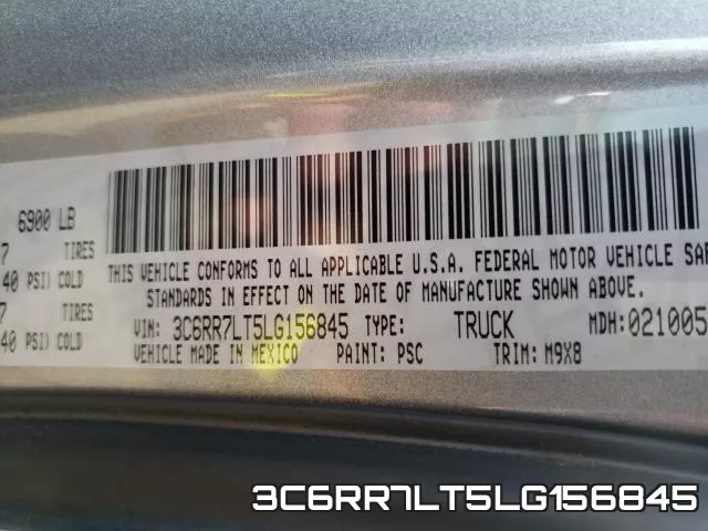 3C6RR7LT5LG156845 фото 2