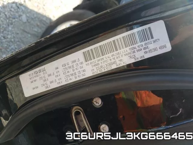 3C6UR5JL3KG666465 фото 2