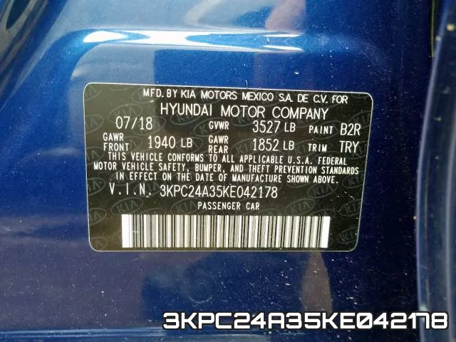 3KPC24A35KE042178 фото 2